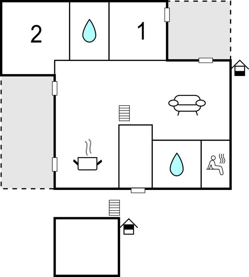 2 Bedroom Gorgeous Home In Lembruch-Duemmer See Zewnętrze zdjęcie